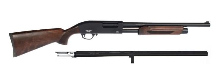 Gforce Arms GFP3 12Ga 28&quot; Pump Shotgun Two Barrel - $299.99 | gun.deals