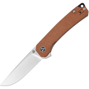 QSP  139A Osprey Linerlock Brown Micarta