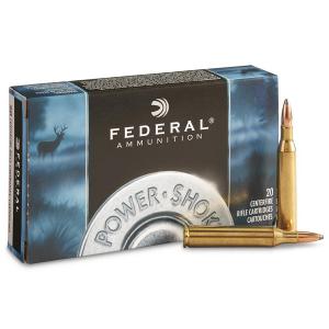 Federal Power-Shok Rifle Ammo, .30-06 Spring, 180-gr, SP