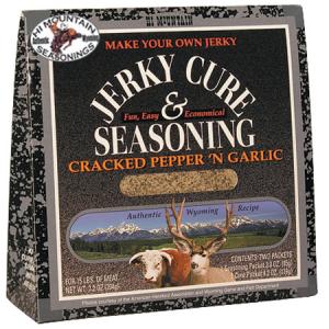 Hi Mountain Seasonings Jerky Cure & Seasoning Kit, Cracked Pepper & Garlic