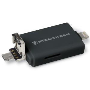 Stealth Cam Triple Connection Memory Card Reader