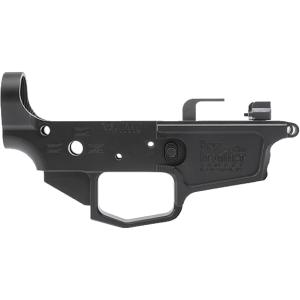 New Frontier C-5 Stripped Lower Receiver 9mm Luger Uses HK MP5 Style Magazines Billet Aluminum Black