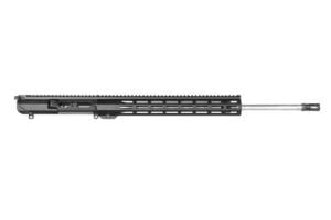 NBS 22″ .243 Winchester Lightweight Rifle M-LOK 1:8 AR-10 Stainless Slick-Side Complete Upper