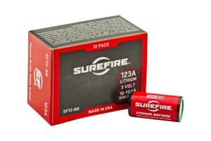 Surefire SF12-BB CR123A Batteries - 12 Pack