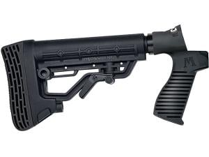 Mossberg FLEX Stock Model 500 590 FLEX Series Tactical 6 Position Adjustable Synthetic Black - 804746