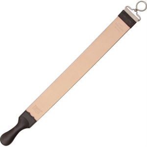 Herold Solingen Strops 183RI Razor Strop with Nickel Plated Swivel and Padded Leather Handle