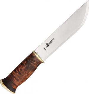 Karesuando Huggaren Fixed Blade Knife, 7in, Sandvik 12C27 Steel, 3512
