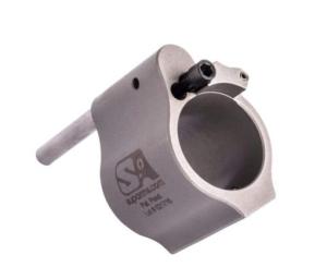 Superlative Arms .750 Adjustable Gas Block - Solid - Stainless Steel