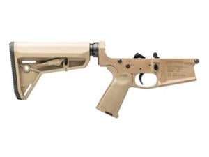Aero Precision M5 Complete Lower Receiver w/ FDE MOE Grip & SL Carbine Stock FDE APAR308256