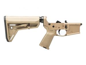 Aero Precision AR15 Complete Lower Receiver w/ FDE MOE Grip & SL Carbine Stock FDE APAR501195