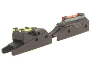 TRUGLO Pro-Series Magnum Gobble Dot Sight Set Fits Benelli, Stoeger Shotgun with 5/16 Vent Rib Steel Fiber Optic Red Front, Green Rear - 792032"