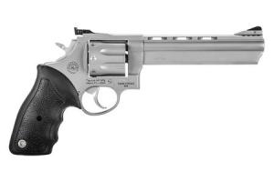 TAURUS Model 608 357 Magnum/38 Special Matte Stainless Revolver with 6.5 Inch Barrel