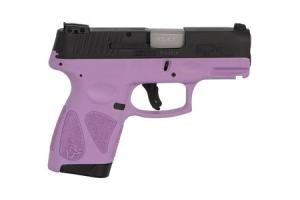 TAURUS G2s 9mm Carry Conceal Pistol with 3.25 Inch Barrel and Light Purple Frame
