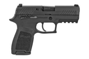 SIG SAUER P320 Compact 9mm Striker-Fired Pistol with Night Sights and Manual Safety (LE) (Law Enforcement/Military Only)