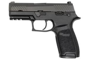 SIG SAUER P320 Carry 9mm Striker-Fired Pistol with Night Sights and Manual Safety (LE) (Law Enforcement/Military Only)