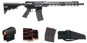AM-15 Utility 5.56mm Semi-Automatic Rifle with 15-Inch M-LOK Handguard with Red-
