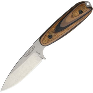 Bradford 35S115 Guardian 3.5 Sabre Knife Brown G-Wood Handle