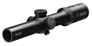 Burris 200437 MTAC 1-4x 24mm Obj 100-32 ft @ 100 yds FOV 30mm Tube Dia Black Matte Illuminated Balli