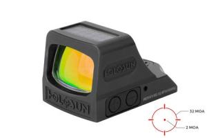 HOLOSUN HE508T-RD X2 Open Reflex Sight, 2 MOA