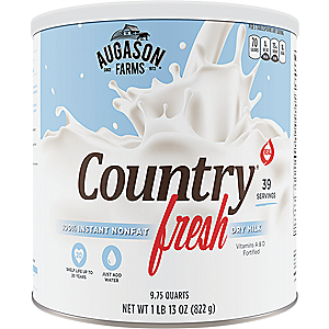 Augason Farms Dry Milk Emergency Food - Chocolate