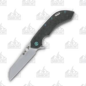 Olamic Wayfarer 247 Folding Knife T-029W Dark Matter Green Frosty