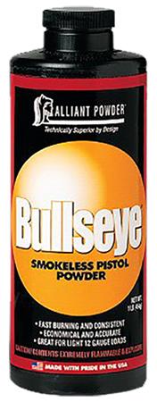 Alliant 150627 Bullseye Smokeless Pistol Powder 8lbs 1 Canister