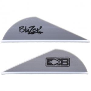 Bohning Blazer Vanes, Silver 100 pk., 10832SL2