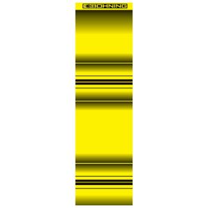 Bohning 4" Standard Yellow Airbrush Wrap 13pk 501001YAB