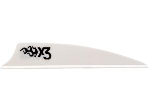 Bohning X3 Vane Arrow Fletching Pack of 36 - 150234