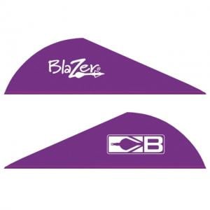 Bohning Blazer Vanes, Purple 100 pk., 10832PU2