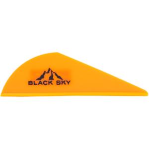 Bohning Black Sky Vane 2 In. Neon Orange 36 Pk. 10901NO2