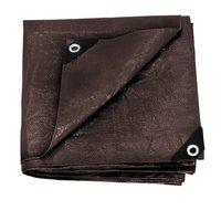 Stansport 16ft X 20ft Standard Duty Rip-stop Tarp - Brown