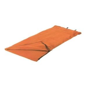 Stansport Fleece Sleeping Bag, 32X75 in, Orange, 510-63