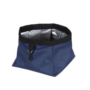 Stansport Collapsible Dog Bowl, Blue, 1077-100