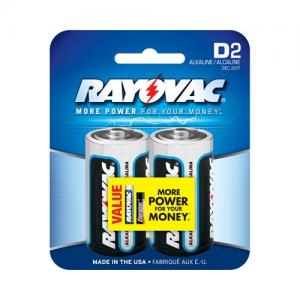 Rayovac 813-2D ALK D CARD Battery 2-pack