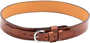 Bianchi B4 Ranger Belt - Plain Tan, Nickel, Waist Size 40in, 12095