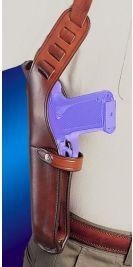 Bianchi X15 Shoulder Holster - Plain Tan, Left Hand 12358