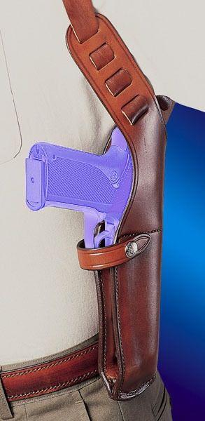 Bianchi X15 Shoulder Holster - Plain Tan, Left Hand 12370