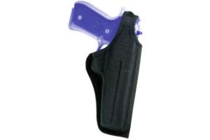 Bianchi 7001 AccuMold Thumbsnap Holster, Glock 19/Glock 23, Left Hand, Matte, Black, 17726