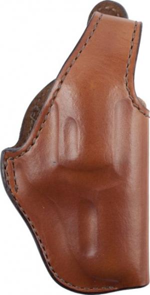 Bianchi 5BHL Thumbsnap Holster, Ruger SP101 2in & Similar, Right Hand, Plain Tan, 18044