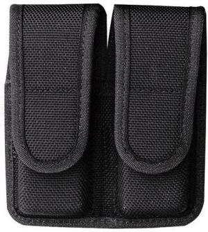Bianchi 7302 AccuMold Double Magazine Pouch - Black, Hidden 18470