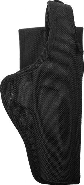 Bianchi 7120 AccuMold Defender Duty Holster, Black, Right Hand - S&W 1006 and Similar - 18784