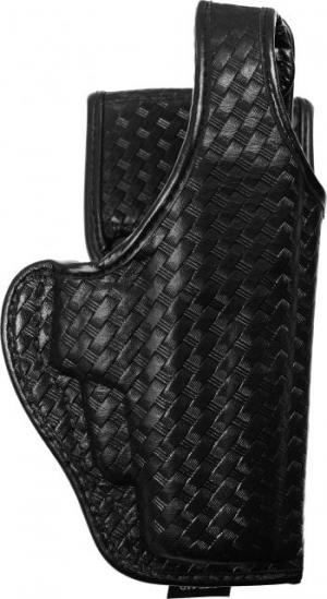 Bianchi 7920 Defender II Duty Holster, Basket Black, Right Hand - H&K P2000, USP Compact .40 - 22044