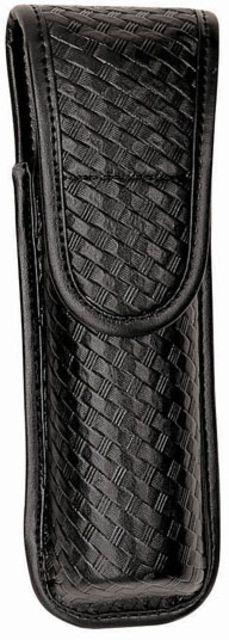 Bianchi 7907 OC/Mace Spray Pouch - Plain Black, Brass 22188