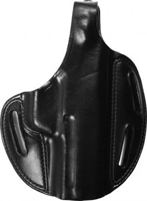 Bianchi 7 Shadow II Belt Holster, Plain Black, Right Hand - H&K USP .45 - 22676
