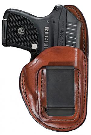 Bianchi 26085 Professional LCP with Crimson Trace Medium Frame Leather Tan
