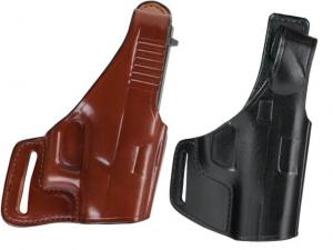 Bianchi 75 Venom Belt Slide Holster, SZ 12 S&W Shield, Right Hand, Plain Black, 1166564