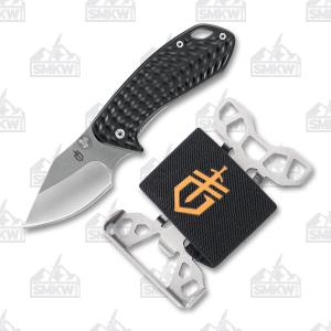 Gerber Kettlebell Clip Folding Knife W/Barbill Wallet Tool Combo Set