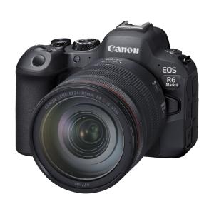 Canon EOS R6 Mark II Mirrorless Camera with 24-105mm f/4 L IS USM Camera Lens in Black