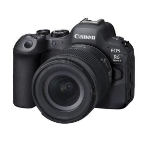 Canon EOS R6 Mark II Mirrorless Camera with 24-105mm f/4-7.1 IS STM Camera Lens in Black
